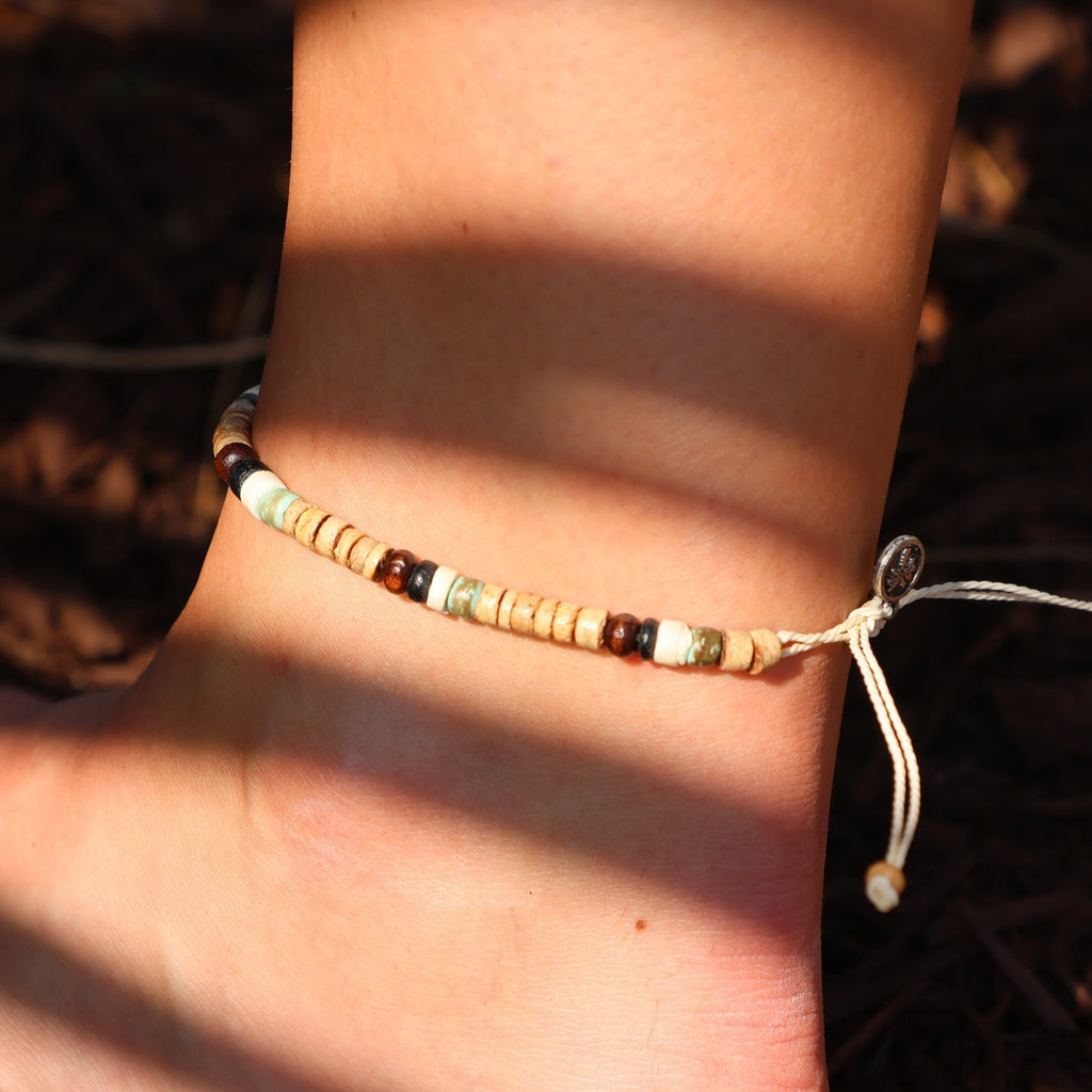 Coconut Beach Anklet - Pinacava