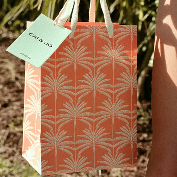 Palm Print Small Gift Bag - Pinacava