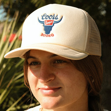 Coors Banquet Rodeo Trucker Hat - Pinacava