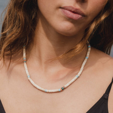 Kirra Surf Bead Necklace - Pinacava