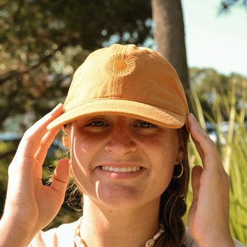 Sunshine Embroidered Cap - Pinacava